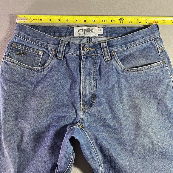 MOUNTAIN KHAKIS Jeans Jackson Hole Straight Denim Medium Wash Mens 34x30 Blue - Picture 4 of 11